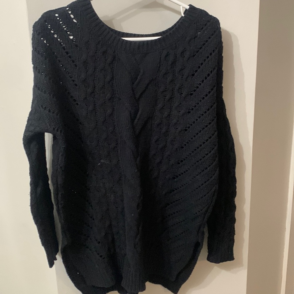Black sweater